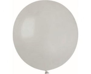 Balony G150 pastel 19" - szare 70/ 50 szt.