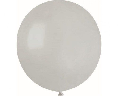 Balony G150 pastel 19" - szare 70/ 50 szt.
