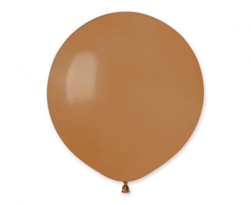 Balony G150 pastel 19" - kawowe 76/ 50 szt.