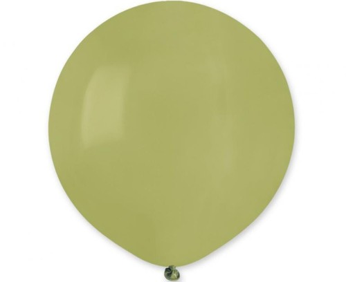 Balony G150 pastel 19" - zielone oliwkowe 98/ 50 szt.