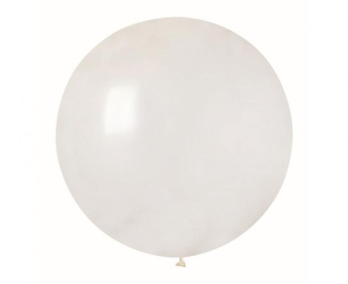 Balon G220 pastel kula 0.75m - transparentna 00