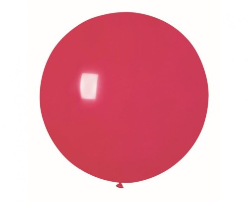 Balon G220 pastel kula 0.75m - czerwona 05