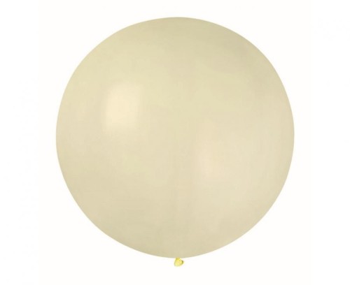 Balon G220 pastel kula 0.75m - kość słoniowa 59 (macaron)