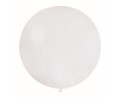 Balon G30 pastel kula 0.80m - biała 01