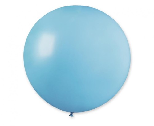 Balon G30 pastel kula 0.80m - niebieska delikatna 72 (macaron)
