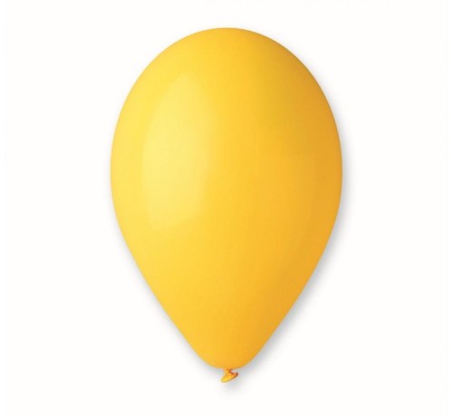 Balony G90 pastel 10" - ciemnożółte 03/ 100 szt.
