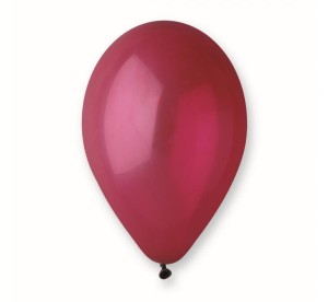 Balony G90 pastel 10" - bordowe 47/ 100 szt.