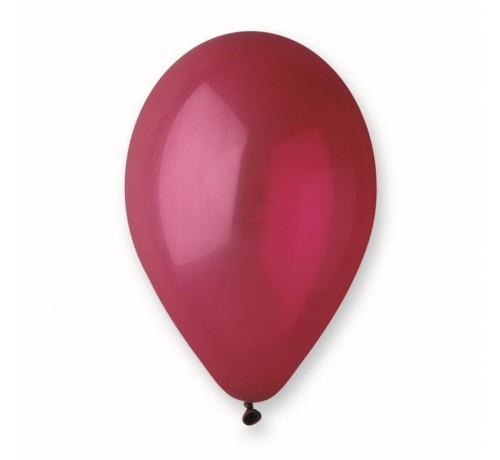 Balony G90 pastel 10" - bordowe 47/ 100 szt.