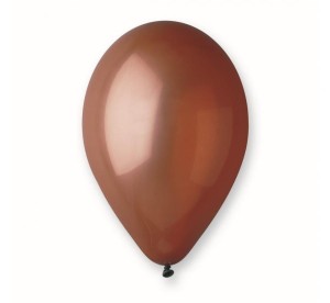 Balony G90 pastel 10" - brązowe 48/ 100 szt.
