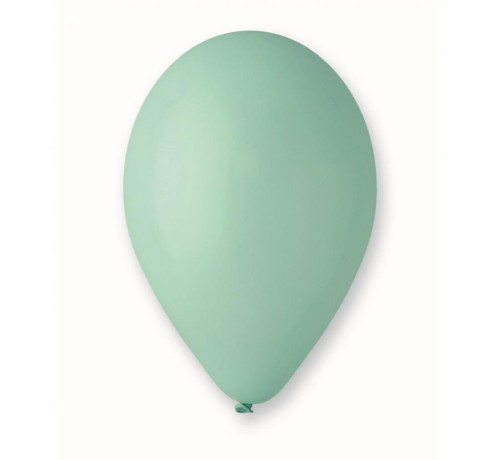 Balony G90 pastel 10" - turkusowo-zielone 50/ 500 szt