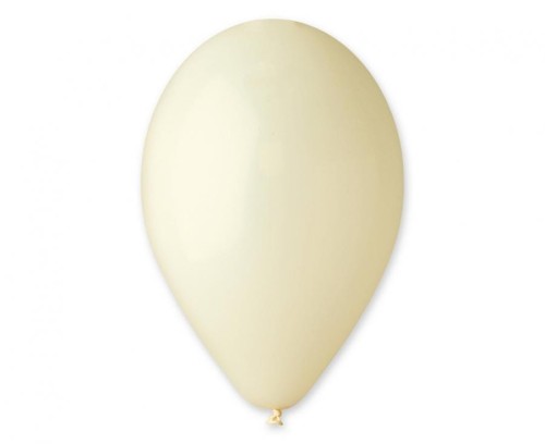Balony G90 pastel 10" - kość słoniowa 59/ 100 szt. (macaron)
