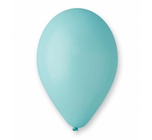 Balony G90 pastel 10" - turkusowo-niebieskie 68/ 100 szt