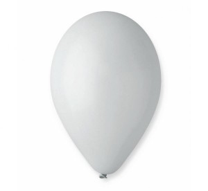 Balony G90 pastel 10" - szare 70/ 100 szt.