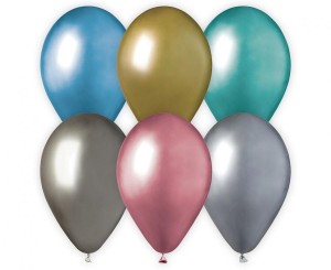 Balony GB120 shiny 13 cali - mix kolorów/ 50 szt.