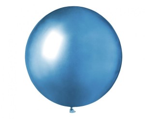Balony GB150 shiny 19 cali - niebieskie/ 25 szt.
