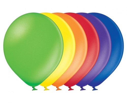 Balony B85 Metallic Assorted 100 szt.