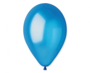 Balony GM120 metal 13" - niebieskie / 50 szt.
