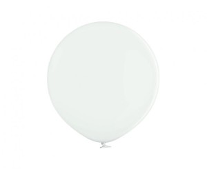 Balony D5 Pastel White, 100 szt.