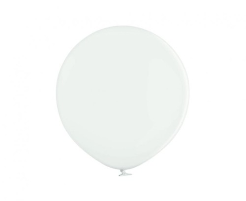 Balony D5 Pastel White, 100 szt.