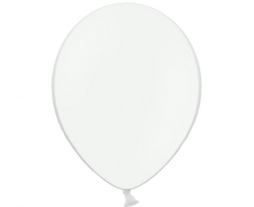 Balony B85 Pastel White 100 szt.