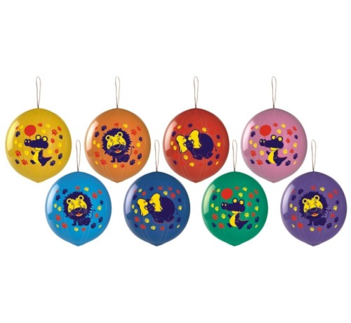 Balon GPBD1 pastel - "Piłka ze Zwierzętami" / 50 szt.