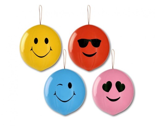 Balon GPBS1 pastel - Piłki z czterema uśmiechami/ 50 szt.