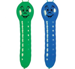 Balony GPF95 - "Dżdżowniczka z różkami" / 100 szt.