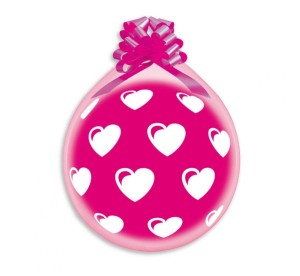Balony 18" Stuff, serduszka / 25 szt.