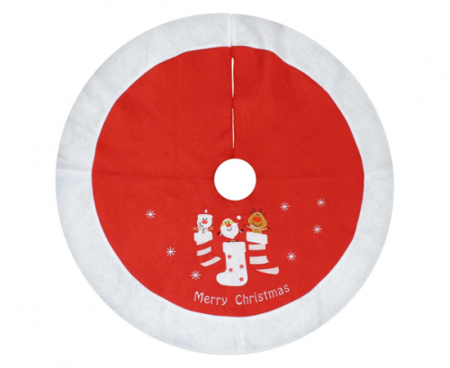 Mata pod choinkę czerwona, rozm. 80 cm