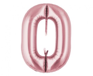 Balon Ibrex Chain Hel, ogniwo 29"x21", Metallic Light Pink, 5 szt.