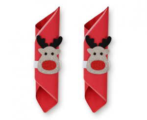 Ozdoby na serwetki "Renifer" 2 szt.