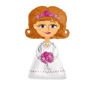 Balon foliowy AWK - "Bride"