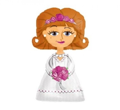 Balon foliowy AWK - "Bride"