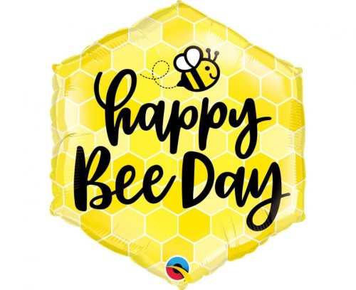 Balon foliowy 20" QL SHP Happy bee day