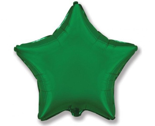 Balon foliowy 18" FX - "Gwiazda" (zielona)