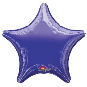 Balon foliowy 19" STR - "MTL Purple"