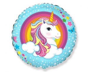 Balon foliowy 18" FX - Jednorożec
