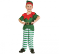 #STDZ Zestaw dla dzieci Mały Elfik (bluzka, spodnie, pasek, czapka), rozm. 92/104 cm