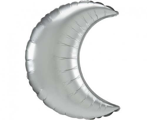 Balon foliowy SuperShape Platinum Crescent, luzem